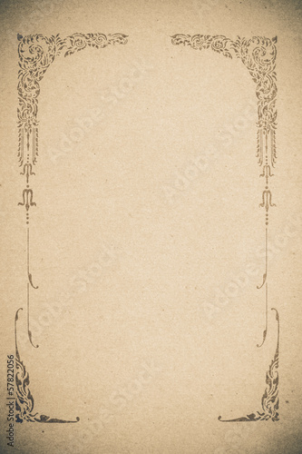 abstract old thai paper texture background