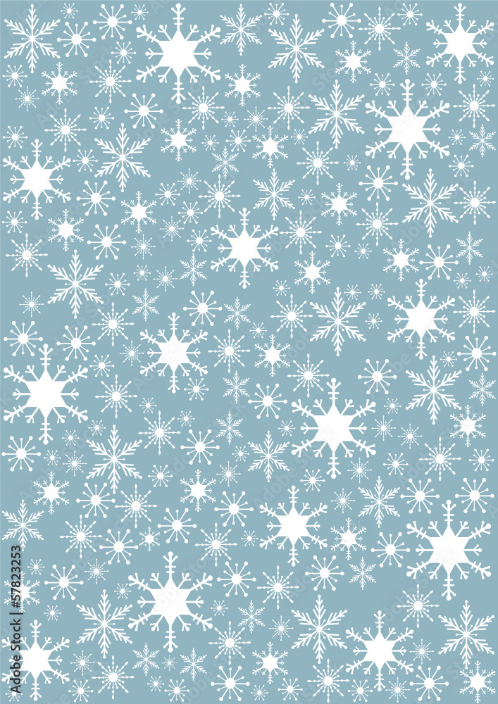 seamless pattern with white snowflakes on blue background seamless pattern with white snowflakes on blue background