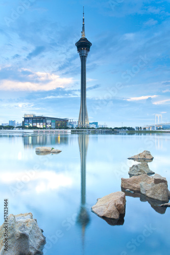 Macau at sunset