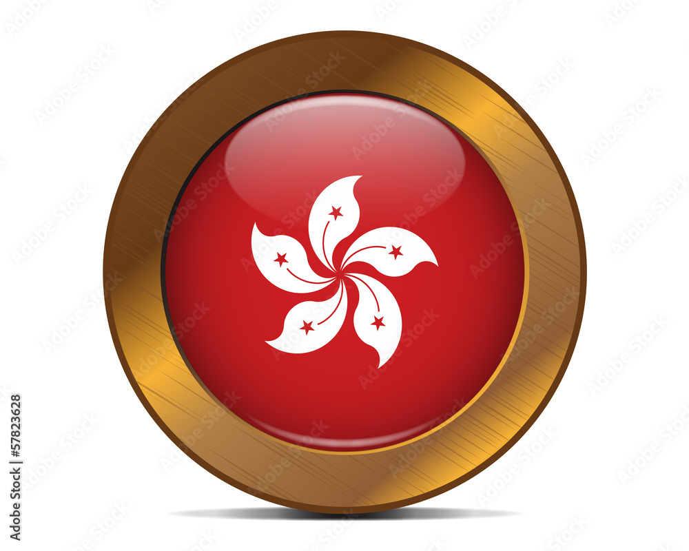 Hong Kong bronze button Hong Kong bronze button