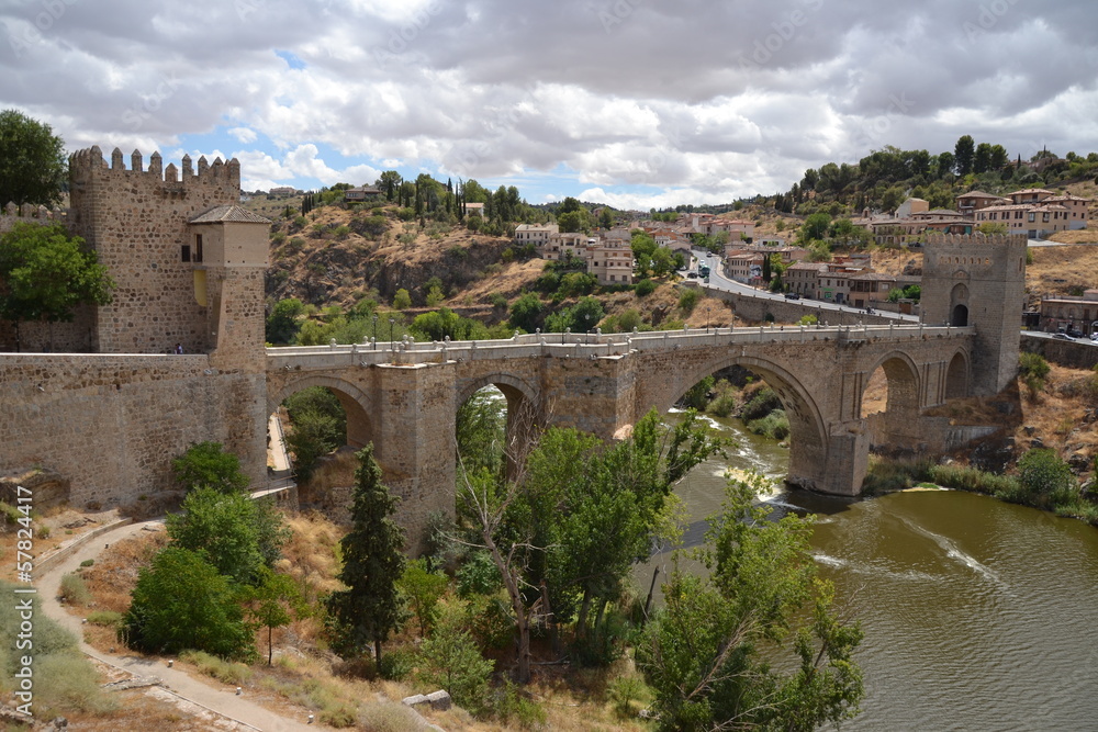 Puente de San Martín en Toledo