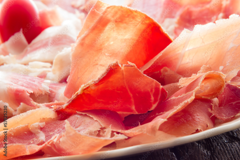 Real pork ham from Italy Bologna Real pork ham from Italy Bologna