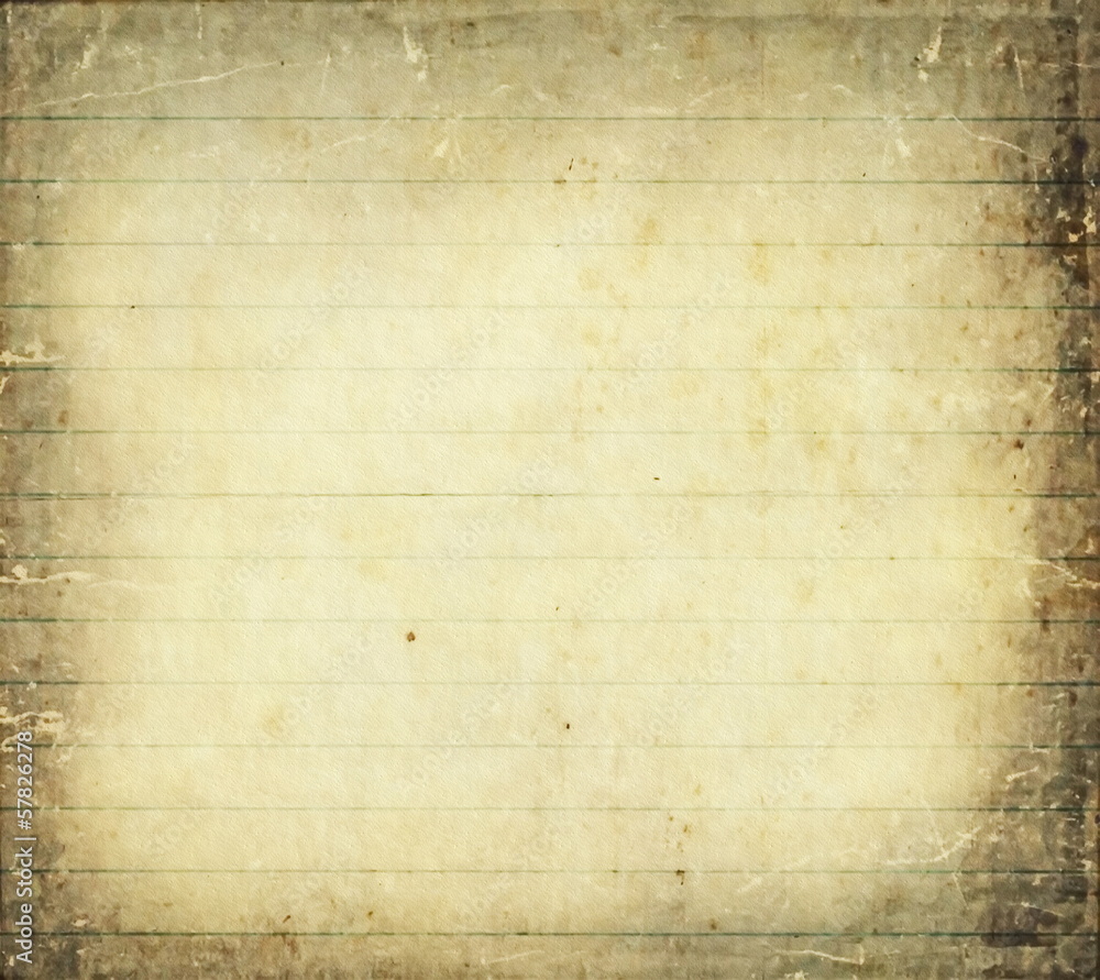 Naklejka premium sheet of old, soiled paper background, grunge texture