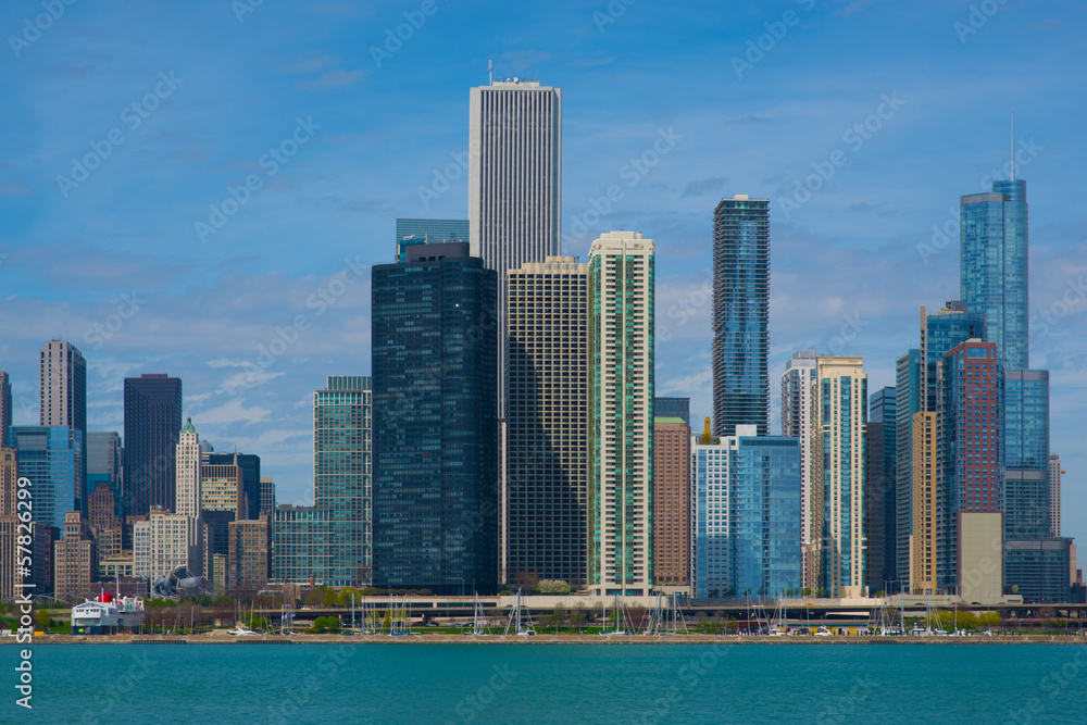 Obraz premium Chicago Skyline