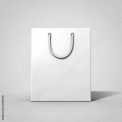 Empty Shopping Bag Front