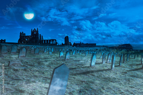 Whitby Abbey, Yorkshire, UK