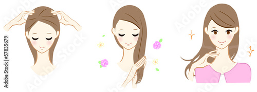 頭皮・ヘアケアのイメージ