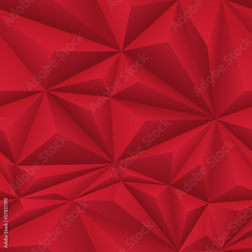 Red Abstract Polygon Background Tile