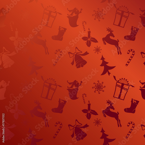 Christmas festive background vector llustration