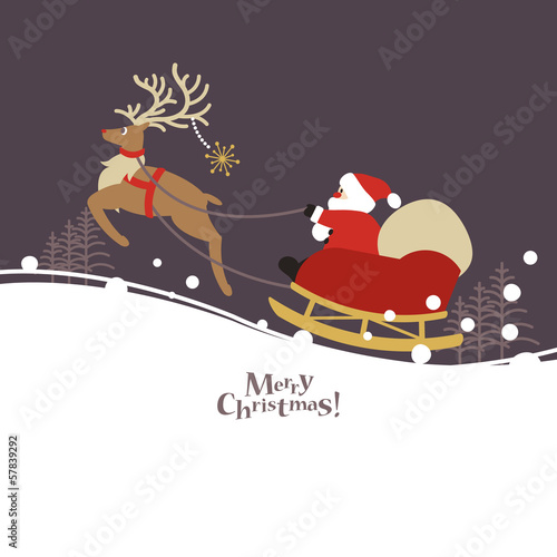 SantaClaus and Reindeer