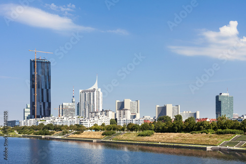 The Vienna International Centre in Austria.