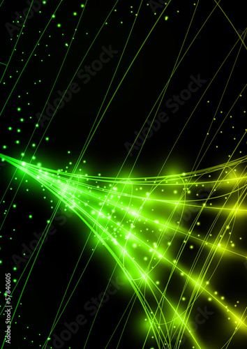 Neon Technology Background.