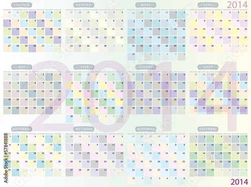 calendrier cuisine