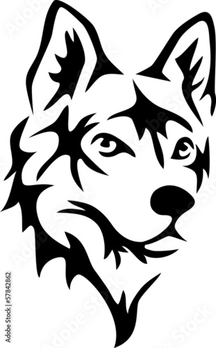 wolf head