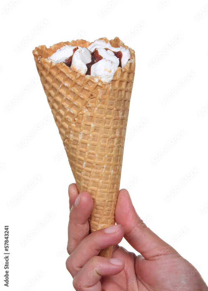 ice cream isolated on a white background. ice cream isolated on a white background.