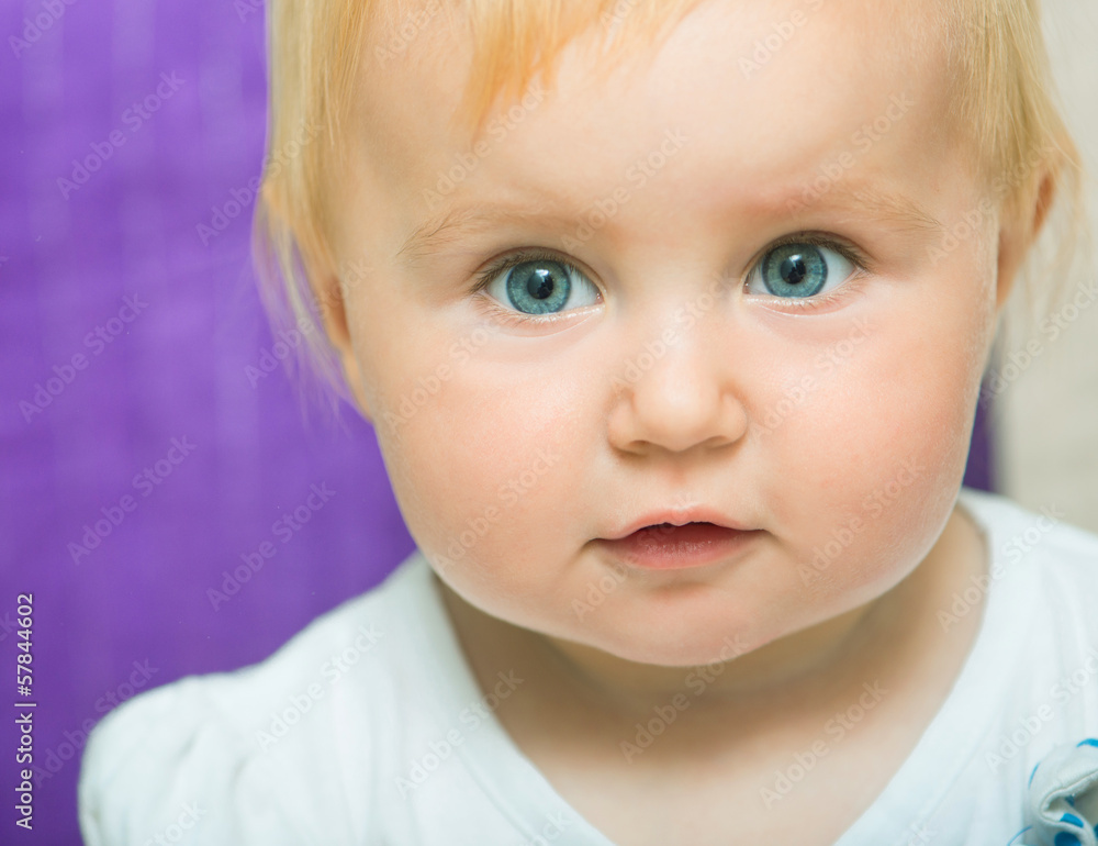 portrait of adorable baby portrait of adorable baby
