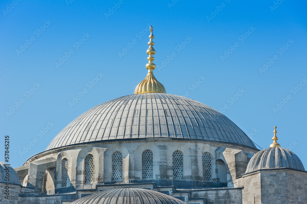 Obraz premium Main dome of the Blue Mosque Istanbul