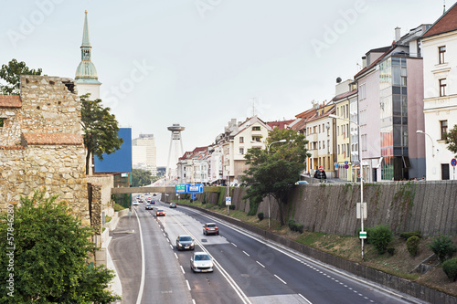 Photography Bratislava skyline