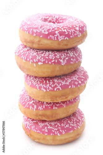Pink Doughnuts Fototapeta