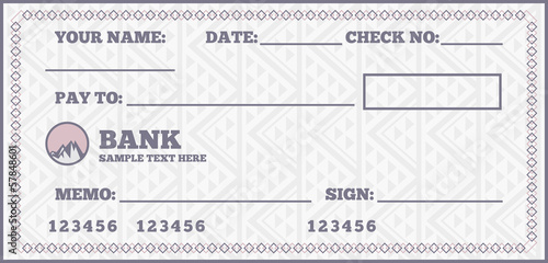 Blank check