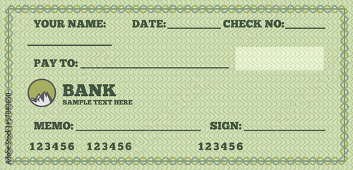 Blank check