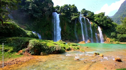 Ban Gioc - Detian waterfall in Vietnam