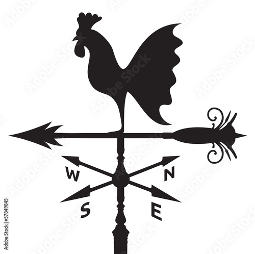 rooster weather vane