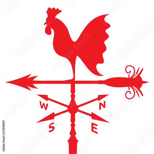 rooster weather vane
