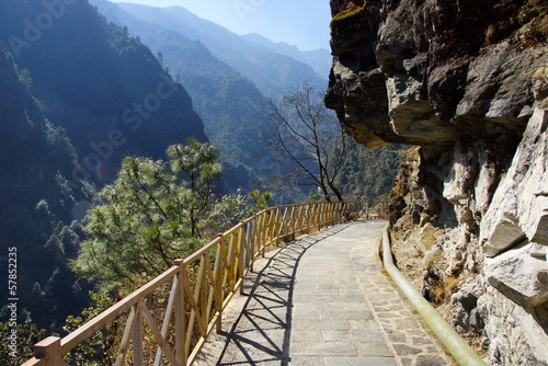 Trekking in Cangshan mountains, Dali, Yunnan province, China