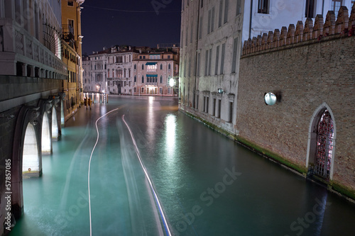 The Light of Venice Long exposure By Night. © Lovrencg