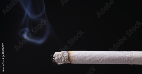 cigarette on a dark background