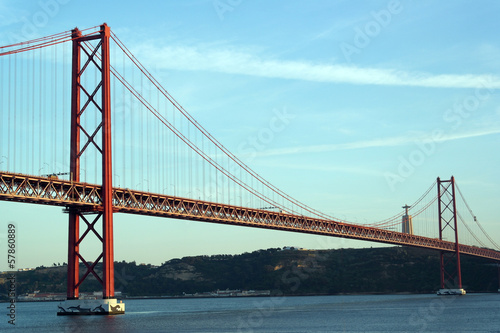 25th April Bridge  Lisbon  Portugal