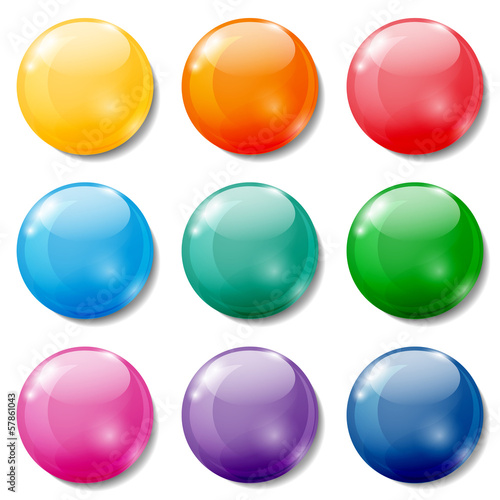 Colored buttons