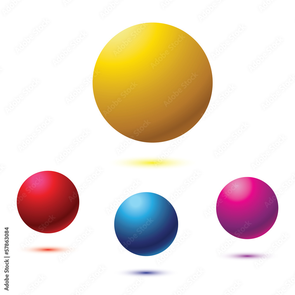 Blue Ball isolated Blue Ball isolated