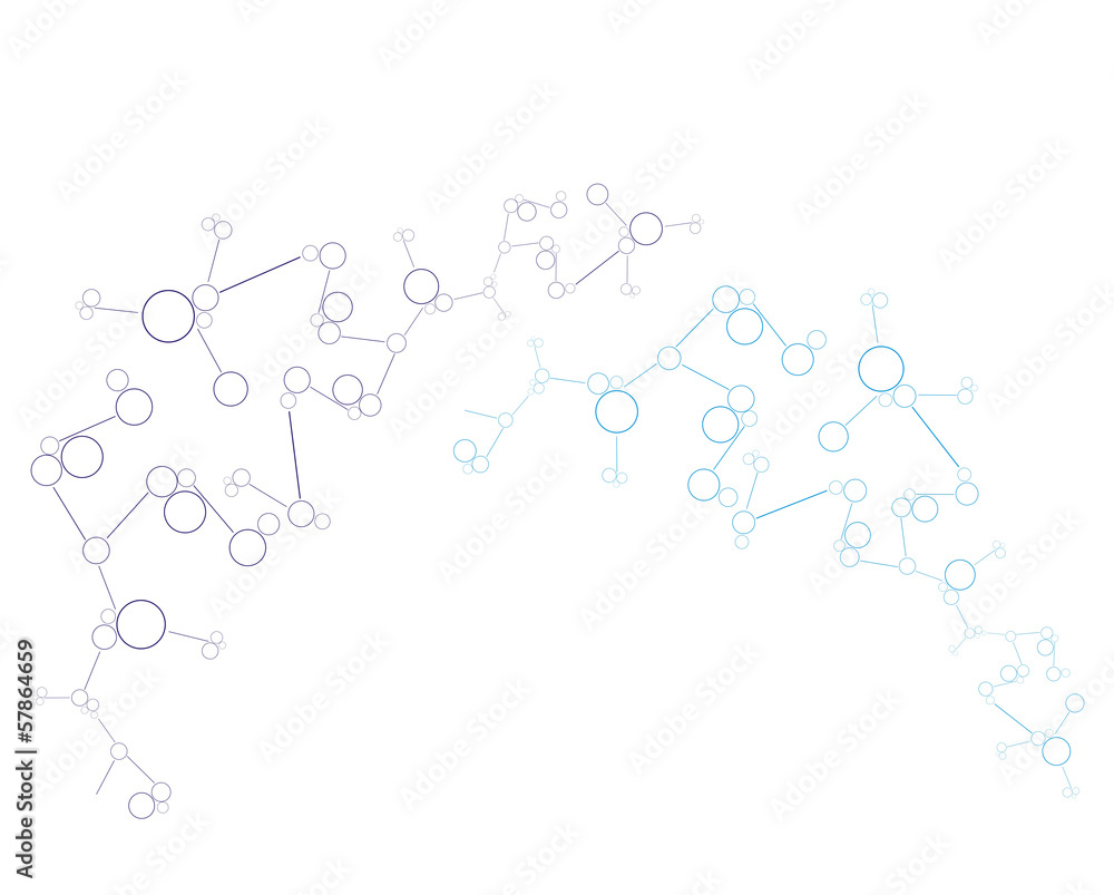 Molecule background Molecule background