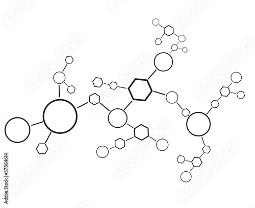 Molecule background