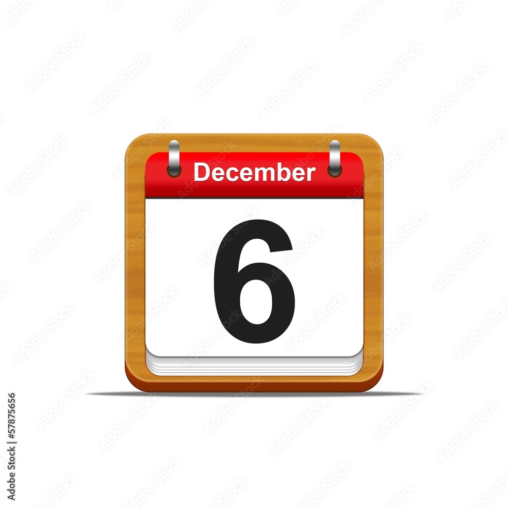 December 6. December 6.