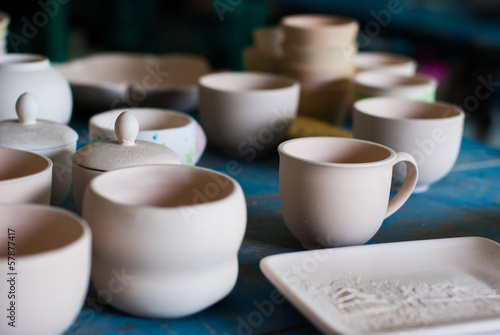 Ceramic coffee cup