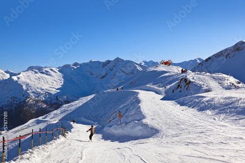 Mountains ski resort Bad Gastein - Austria