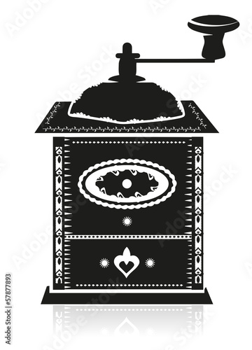 nostalgische Kaffeemühle