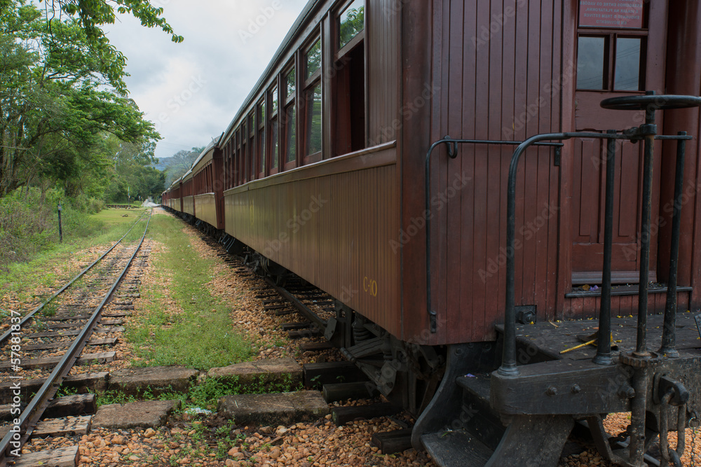 Obraz premium Historical train Tiradentes