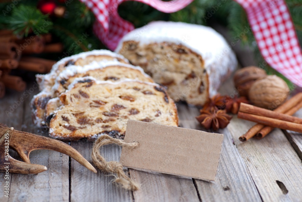 Fototapeta premium Christstollen