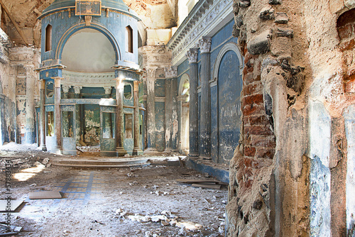 Fotografia, Obraz Ruined Orthodox Church