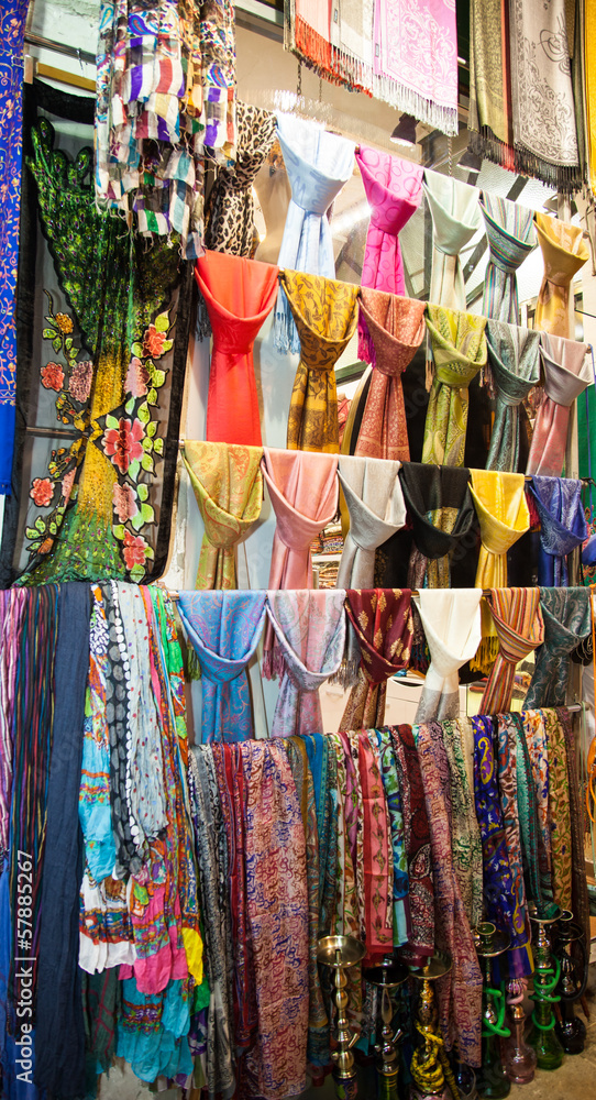 Fototapeta premium Grand Bazaar Scarves