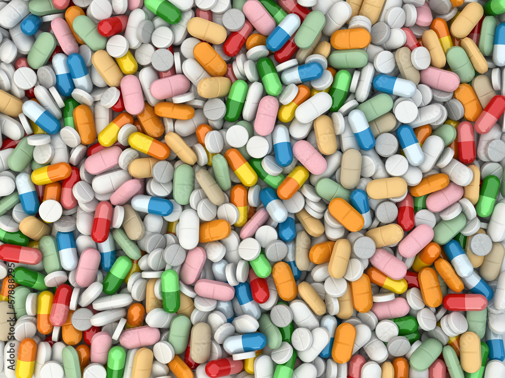 Medicine pills background. Medicine pills background.