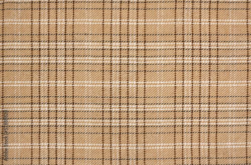 Obraz na płótnie beige check plaid pattern