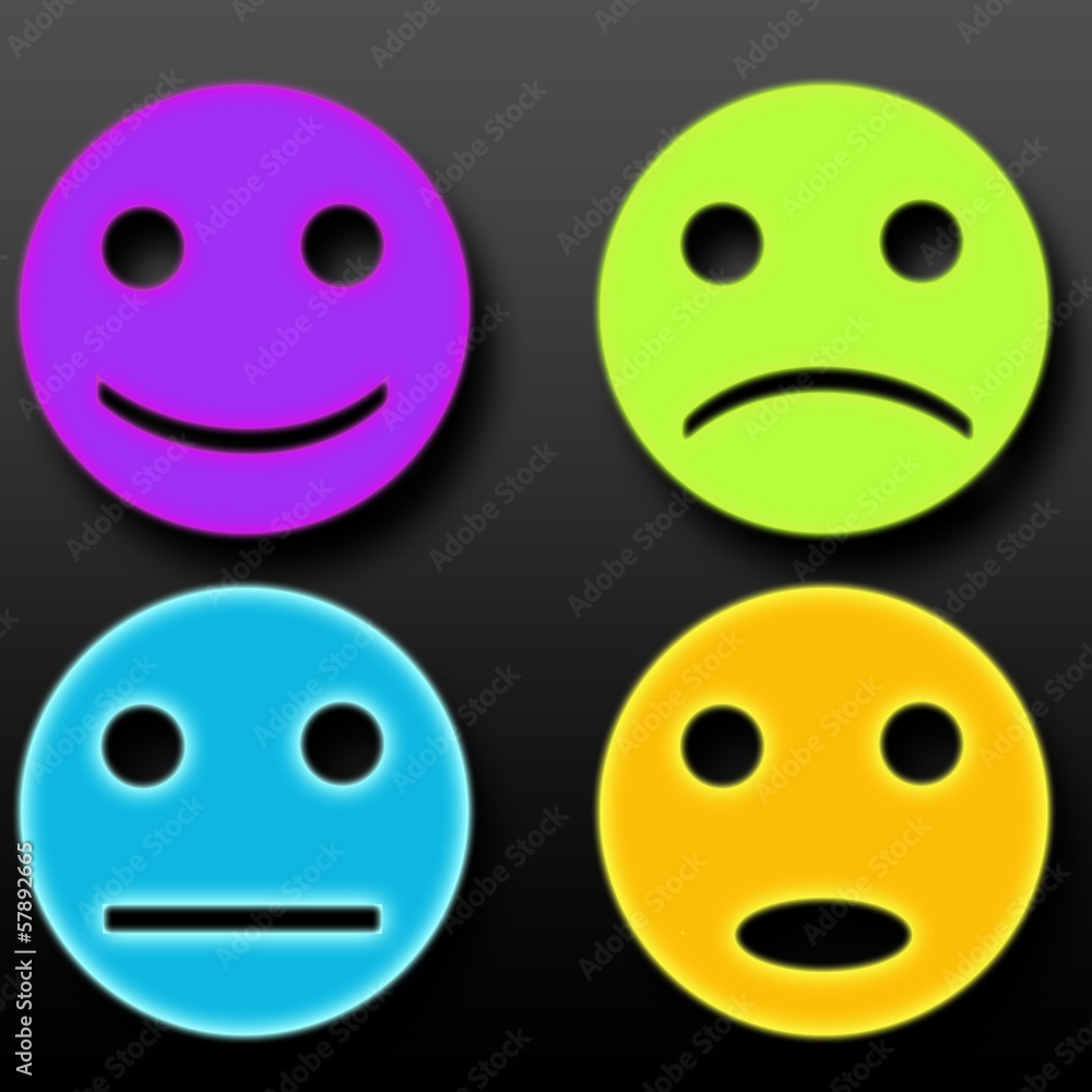 Fototapeta premium bright smaily