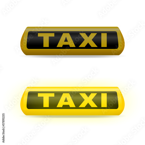 leuchtschild taxi IV