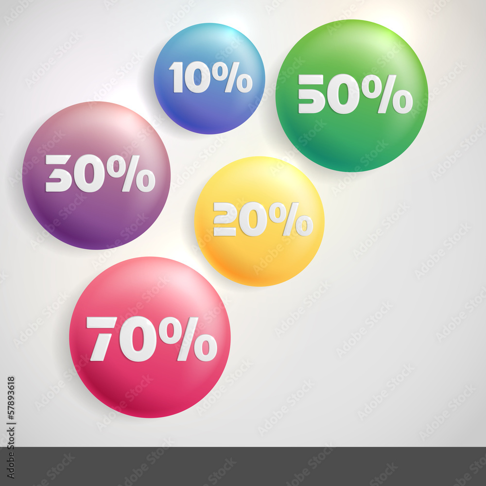 Sale Buttons With Discount. Sale Buttons With Discount.