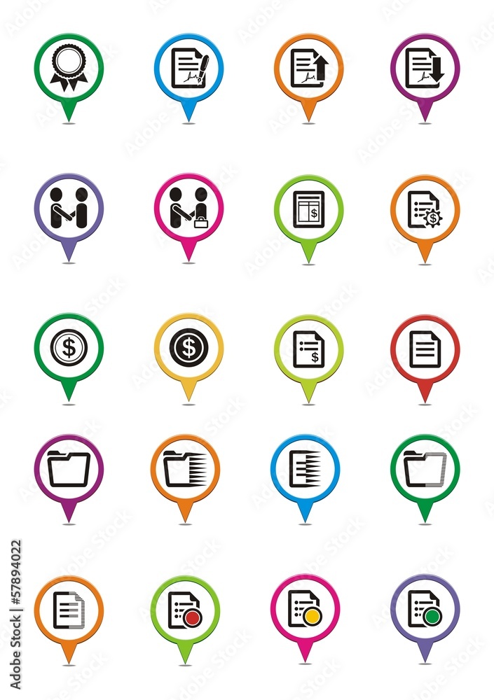 business map pointers business map pointers